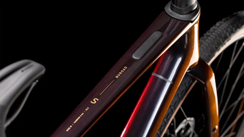 2025 Cube Nuroad C:62 SLX - SRAM AXS equipped Carbon Gravel bike - Solar Eclipse / Aurum-2