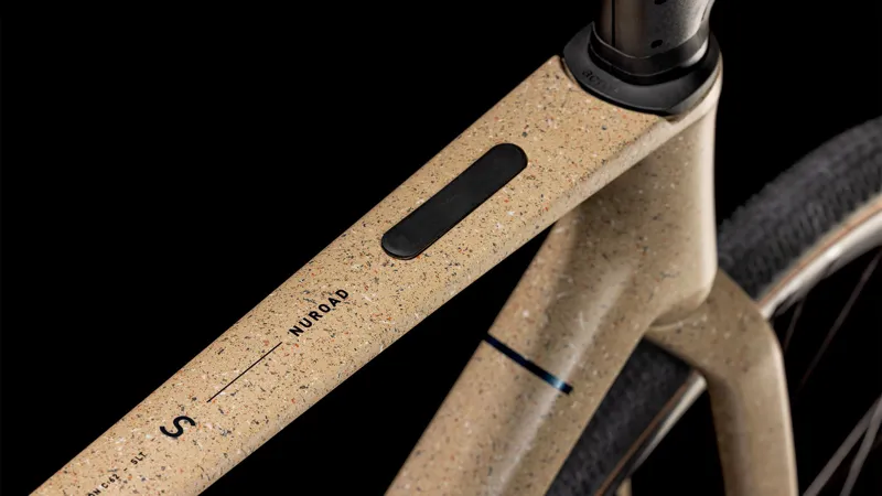 2025 Cube Nuroad C:62 SLT - SRAM AXS equipped Carbon Gravel bike - Mineral Grit / Black-2