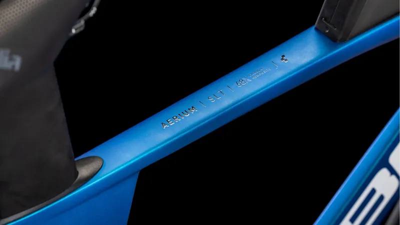 2025 Cube Aerium C:68X SLT - Carbon Time Trial / Triathlon Bike - Nebula / White-2