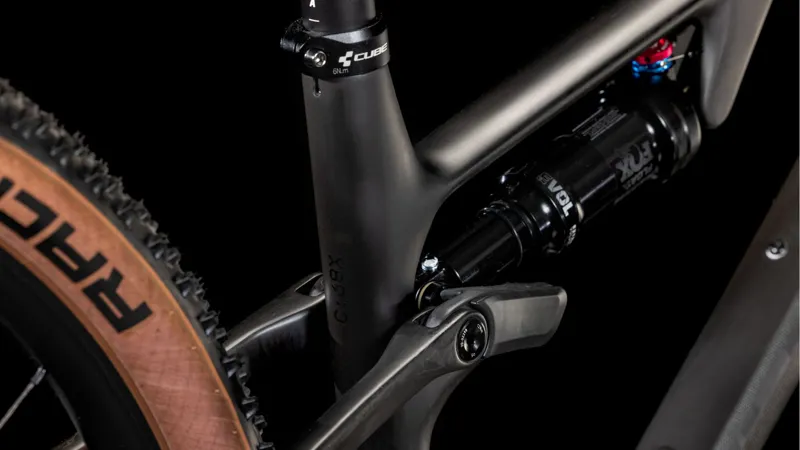 2025 Cube AMS Zero11 C:68X Race 29 - Full Suspension Carbon XC Mountain Bike - Blackline-3