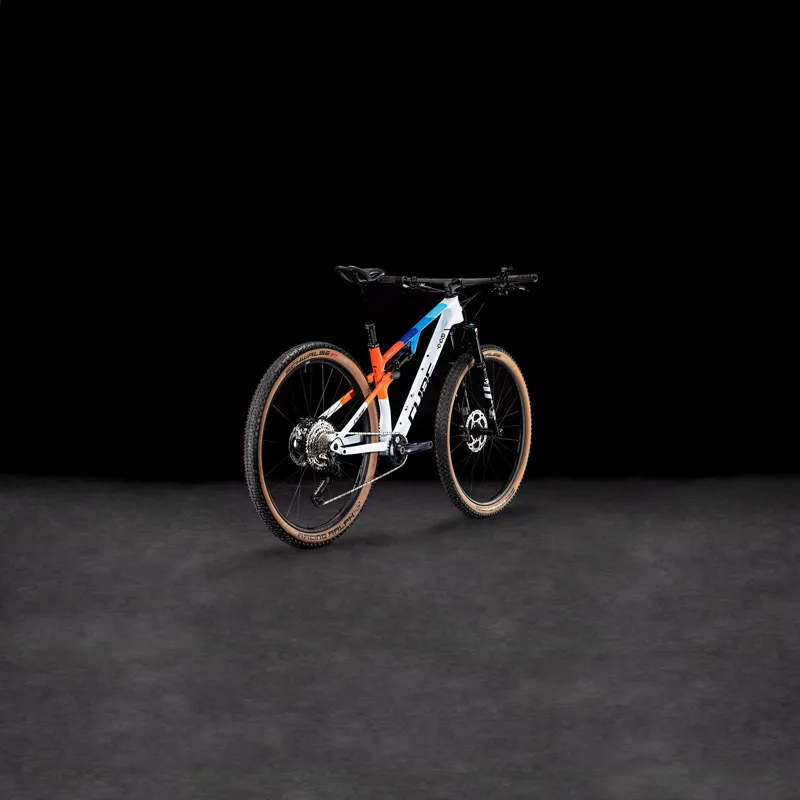 2025 Cube AMS Zero11 C:68X Race 29 - Full Suspension Carbon XC Mountain Bike - Teamline-1