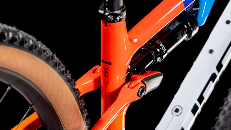 2025 Cube AMS Zero11 C:68X Race 29 - Full Suspension Carbon XC Mountain Bike - Teamline-3