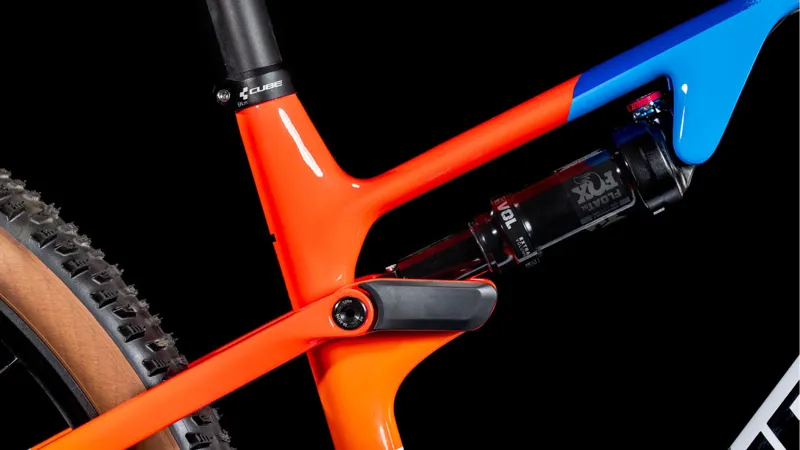 2025 Cube AMS Zero11 C:68X Race 29 - Full Suspension Carbon XC Mountain Bike - Teamline-4