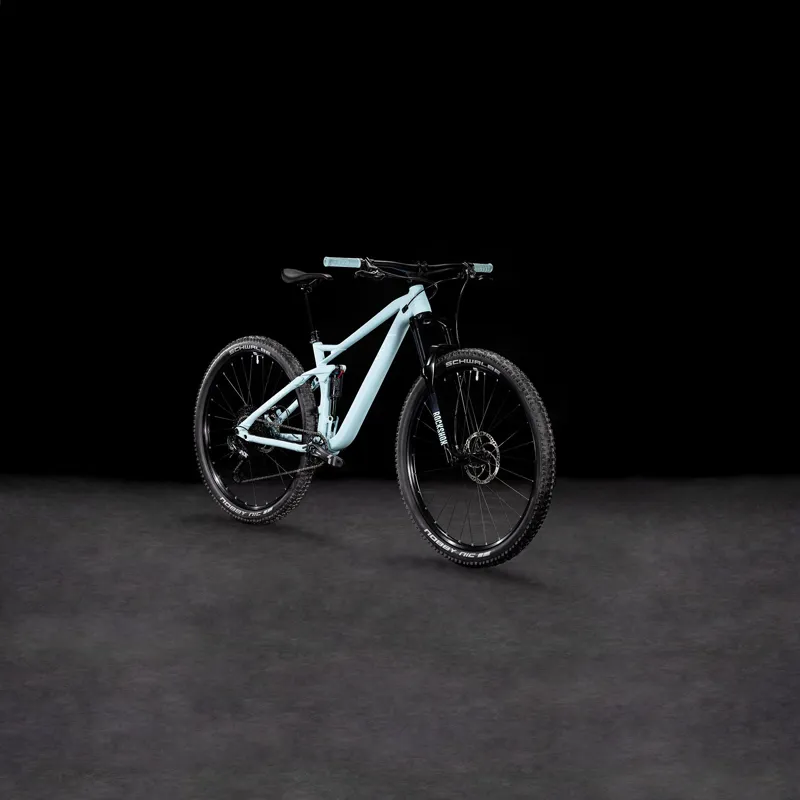 2025 Cube Stereo ONE22 Pro - Full Suspension Trail Mountain Bike - Sky Blue / White-1