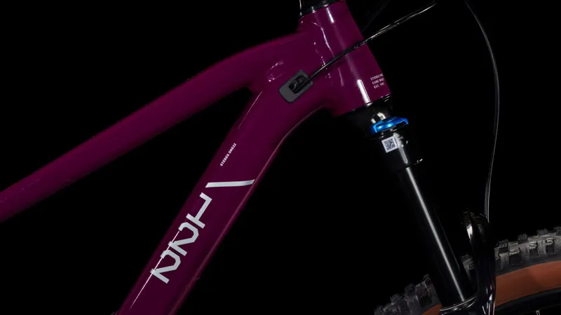 2025 Cube Stereo ONE22 Race - Full Suspension Trail Mountain Bike - Wine / Grey-3