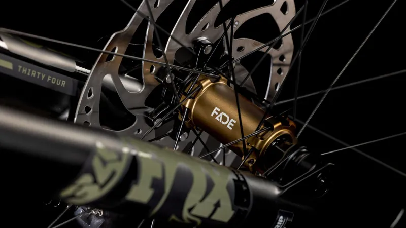 2025 Cube Stereo ONE22 C:62 TM - Full Suspension Trail Mountain Bike - Olive / Gold-6