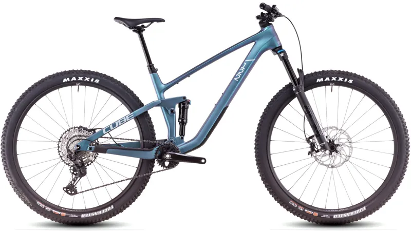 2025 Cube Stereo ONE22 C:62 TM - Full Suspension Trail Mountain Bike - Polar Light / Prism