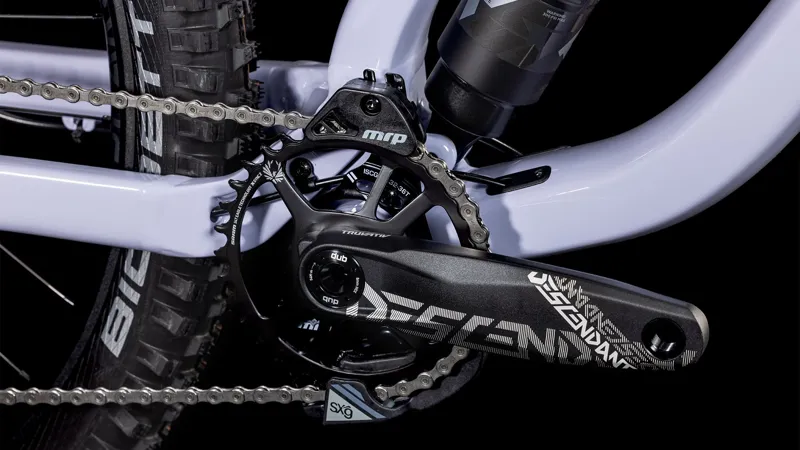 2025 Cube TWO15 Race 27.5 - Downhill Mountain Bike - Cyclamen / Black-6