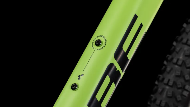 2025 Cube Aim One - Hardtail Mountain Bike - Lemon Squeeze / Black-2