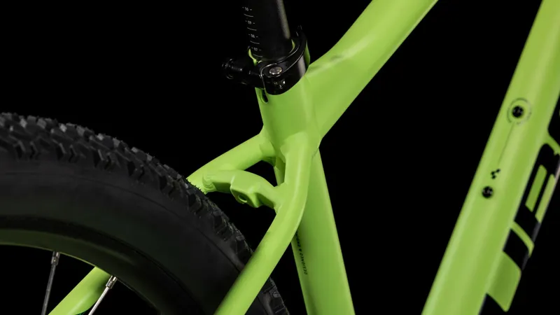 2025 Cube Aim One - Hardtail Mountain Bike - Lemon Squeeze / Black-3