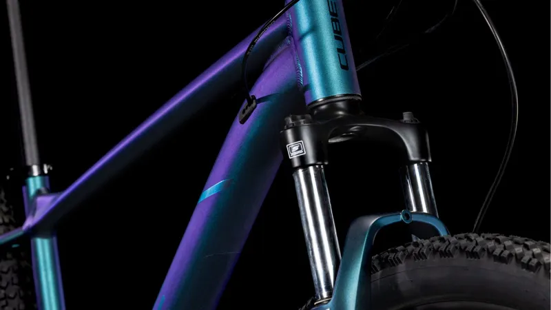 2025 Cube Aim One - Hardtail Mountain Bike - Starling Blur / Sapphire-6