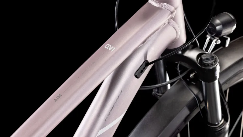 2025 Cube Aim One Allroad - Fully equipped Hardtail Mountain Bike - Greyish Lilac / Reflect-2