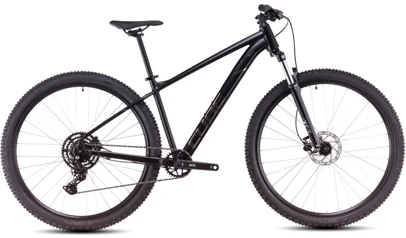 2025 Cube Aim Pro - Hardtail Mountain Bike - Black / Black