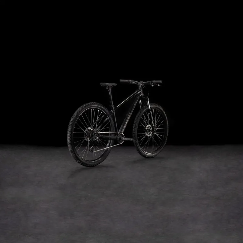 2025 Cube Aim Pro - Hardtail Mountain Bike - Black / Black-1