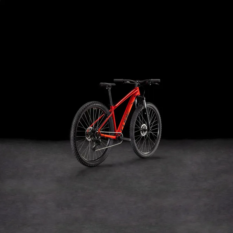 2025 Cube Aim Pro - Hardtail Mountain Bike - Fire Orange / Black-1