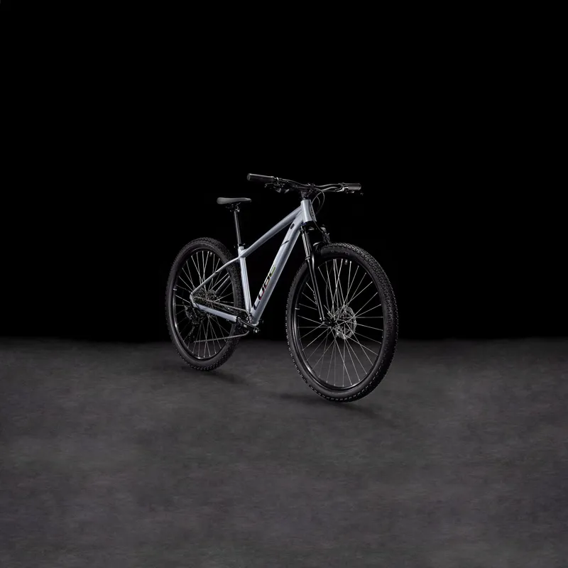 2025 Cube Aim Race - Hardtail Mountain Bike - Grey / Black-1