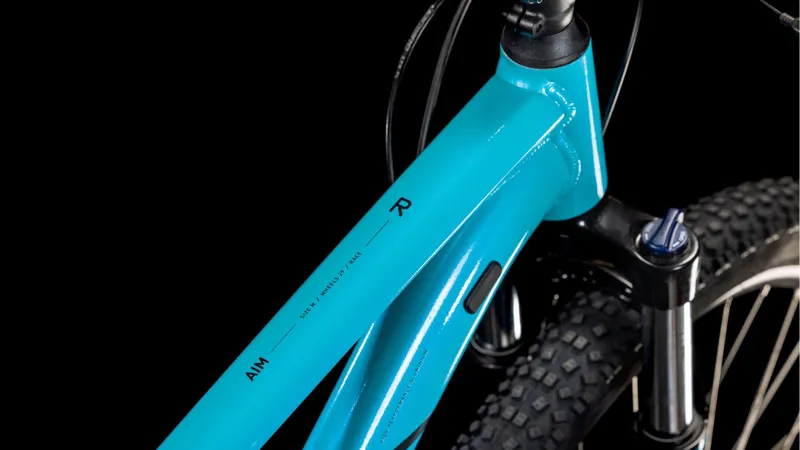 2025 Cube Aim Race - Hardtail Mountain Bike - Swimming Pool / Black-2