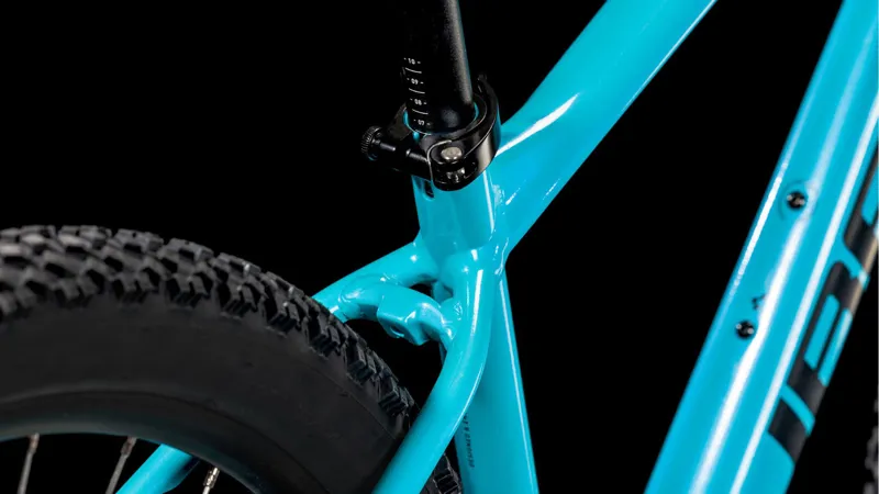 2025 Cube Aim Race - Hardtail Mountain Bike - Swimming Pool / Black-3