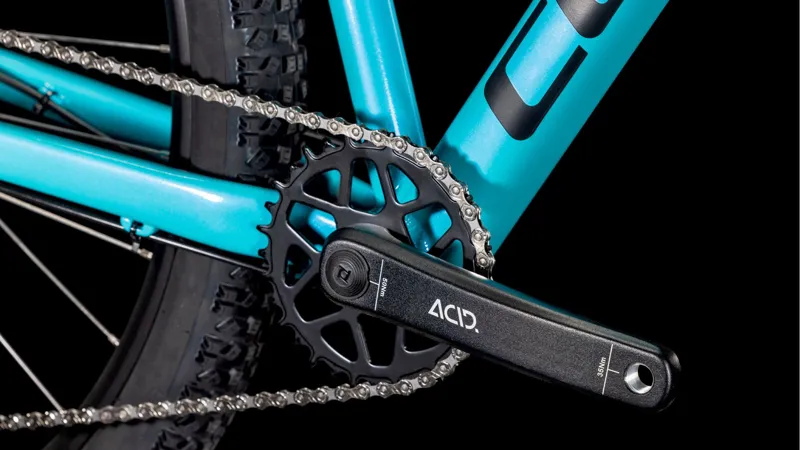 2025 Cube Aim Race - Hardtail Mountain Bike - Swimming Pool / Black-6