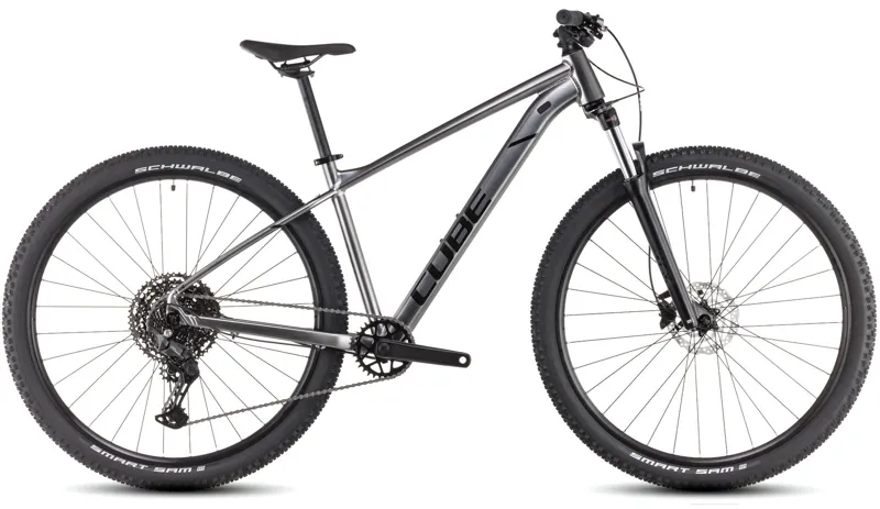 2025 Cube Aim SLX - Hardtail Mountain Bike - Slate Black / Black