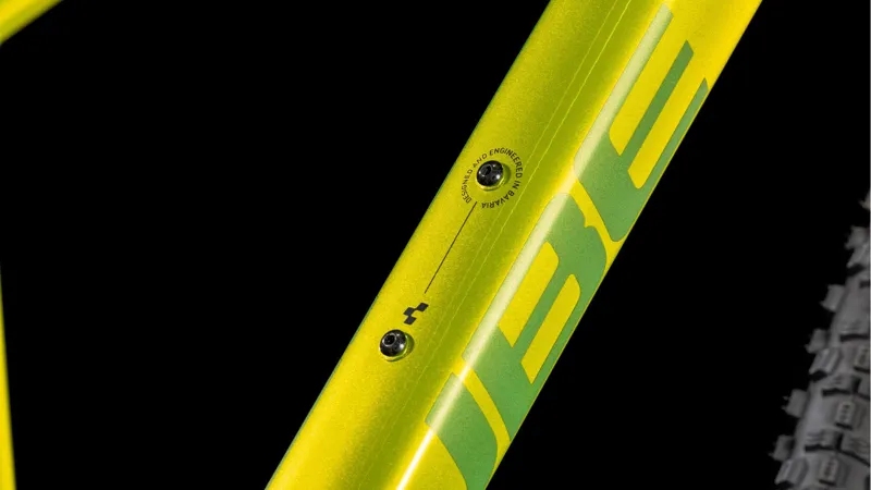 2025 Cube Aim SLX - Hardtail Mountain Bike - Flash Lime / Juniper-3