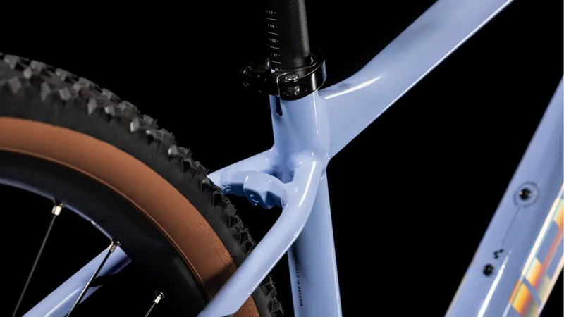 2025 Cube Aim SLX - Hardtail Mountain Bike - Blue Blossom / Pearl-3