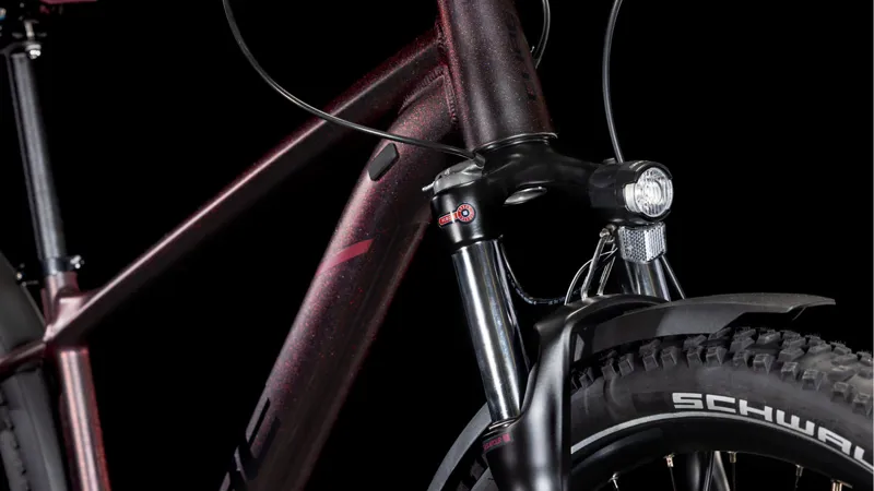 2025 Cube Aim SLX Allroad - Fully equipped Hardtail Mountain Bike - Orbit Red / Black-5