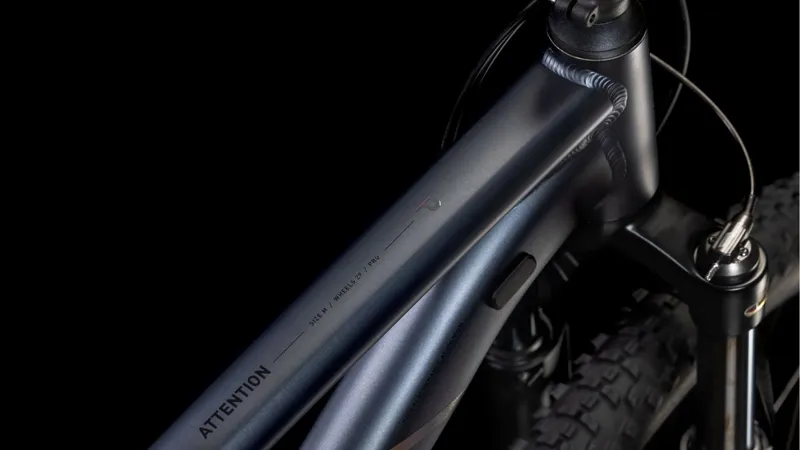 2025 Cube Attention Pro - Hardtail Mountain Bike - Metallic Grey / Black-2