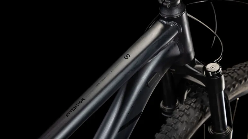 2025 Cube Attention SLX - Hardtail Mountain Bike - Black Metal / Black-2