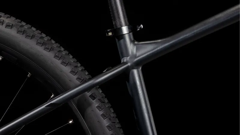 2025 Cube Attention SLX - Hardtail Mountain Bike - Black Metal / Black-4