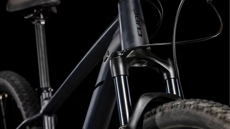 2025 Cube Attention SLX - Hardtail Mountain Bike - Black Metal / Black-5