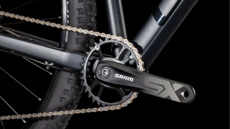 2025 Cube Attention SLX - Hardtail Mountain Bike - Black Metal / Black-6