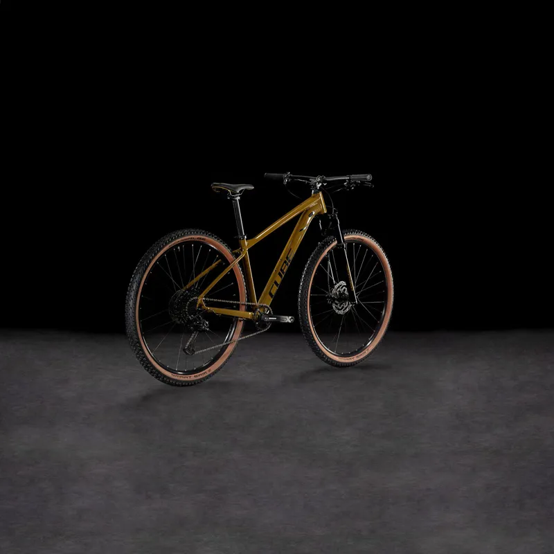 2025 Cube Attention SLX - Hardtail Mountain Bike - Willow Green / Black-1