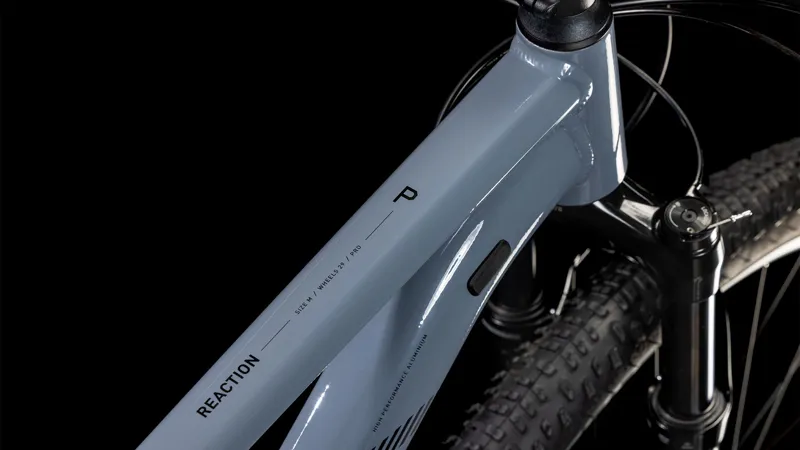 2025 Cube Reaction Pro - Hardtail Mountain Bike - Smoke / Black-2