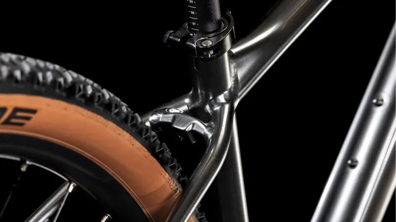 2025 Cube Reaction SLX - Hardtail Mountain Bike - Slate Black / Black-3