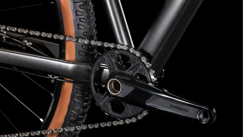 2025 Cube Reaction SLX - Hardtail Mountain Bike - Slate Black / Black-6