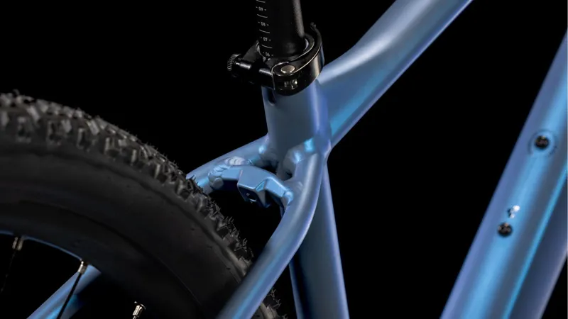 2025 Cube Reaction SLX - Hardtail Mountain Bike - Haze Blue / Reflect-3