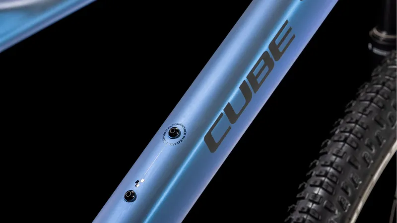 2025 Cube Reaction SLX - Hardtail Mountain Bike - Haze Blue / Reflect-4