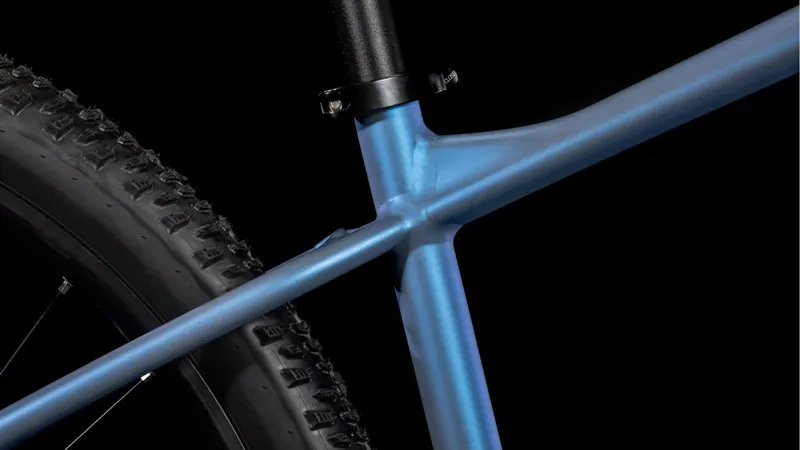 2025 Cube Reaction SLX - Hardtail Mountain Bike - Haze Blue / Reflect-6