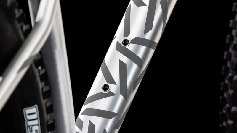 2025 Cube Reaction TM Pro Trail Bike in Rawmetal/Reflect-4