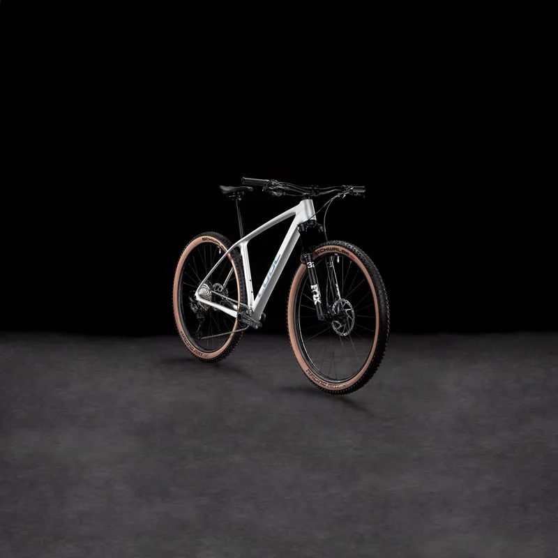 2025 Cube Reaction C:62 Race - Carbon Hardtail Mountain Bike - Sleek Grey / Prism-1