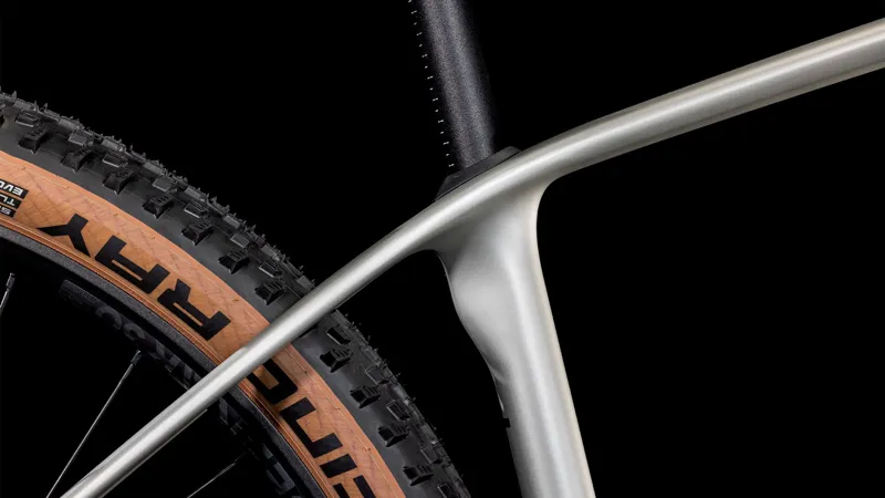 2025 Cube Reaction C:62 Race - Carbon Hardtail Mountain Bike - Sleek Grey / Prism-5