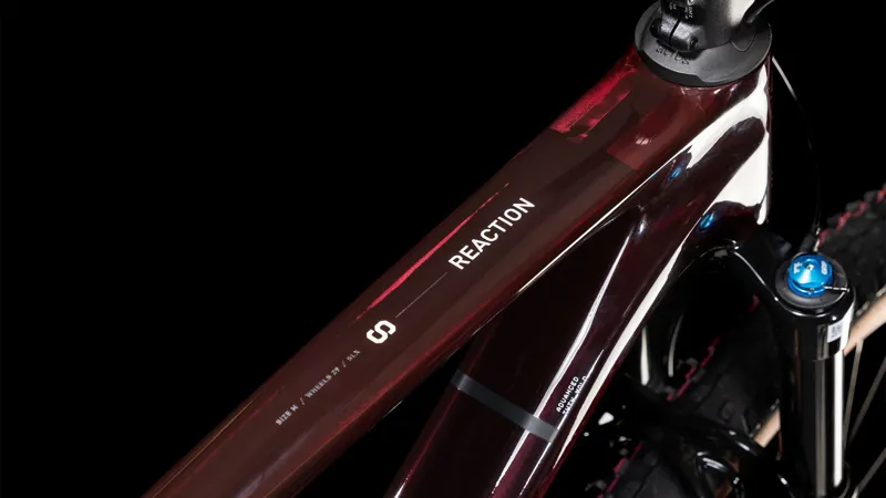 2025 Cube Reaction C:62 SLX - Carbon Hardtail Mountain Bike - Liquid Red / White-2