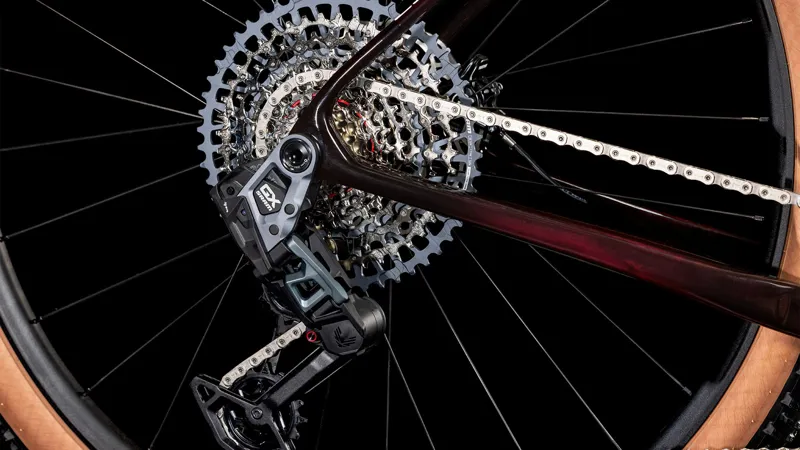 2025 Cube Reaction C:62 SLX - Carbon Hardtail Mountain Bike - Liquid Red / White-6