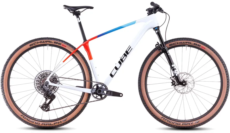 2025 Cube Reaction C:62 SLX - Carbon Hardtail Mountain Bike - Teamline