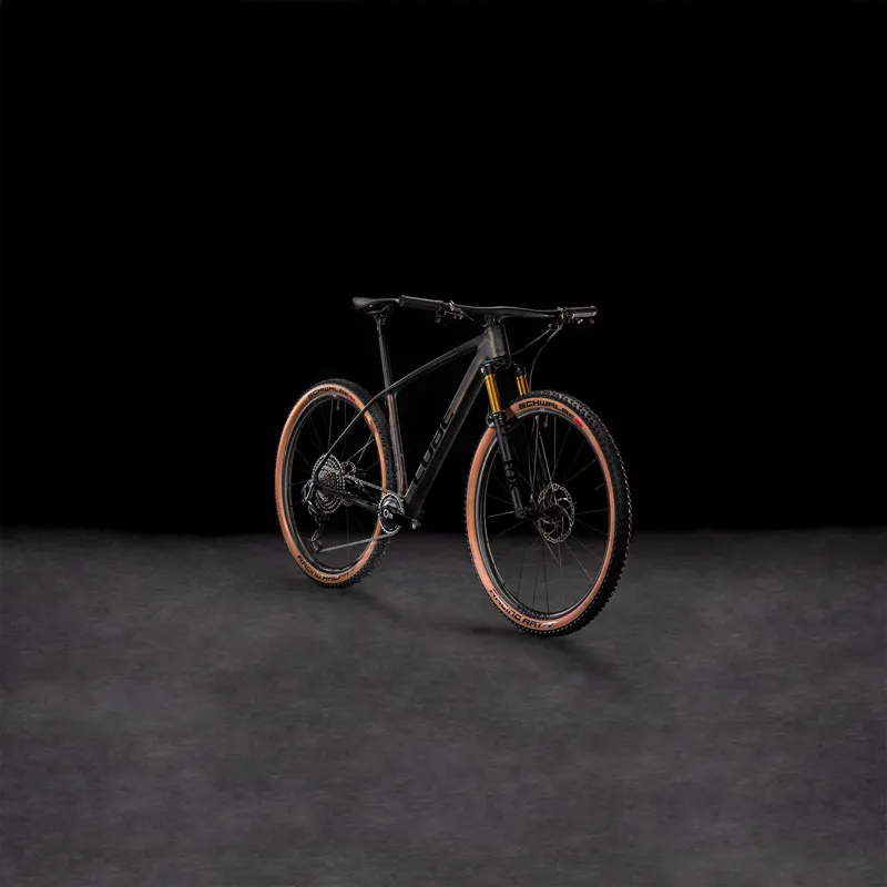 2025 Cube Phenix C:68X SLT - Carbon XC Mountain Bike - Liquid Lava / Black-1