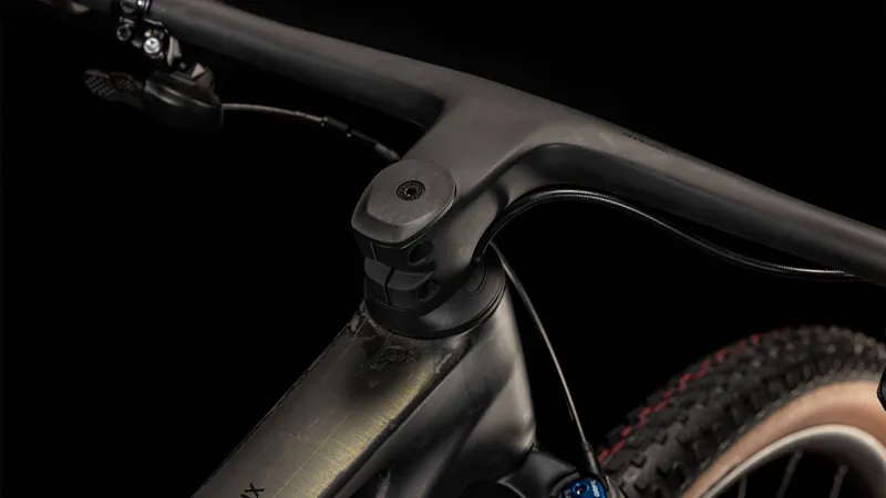 2025 Cube Phenix C:68X SLT - Carbon XC Mountain Bike - Liquid Lava / Black-3