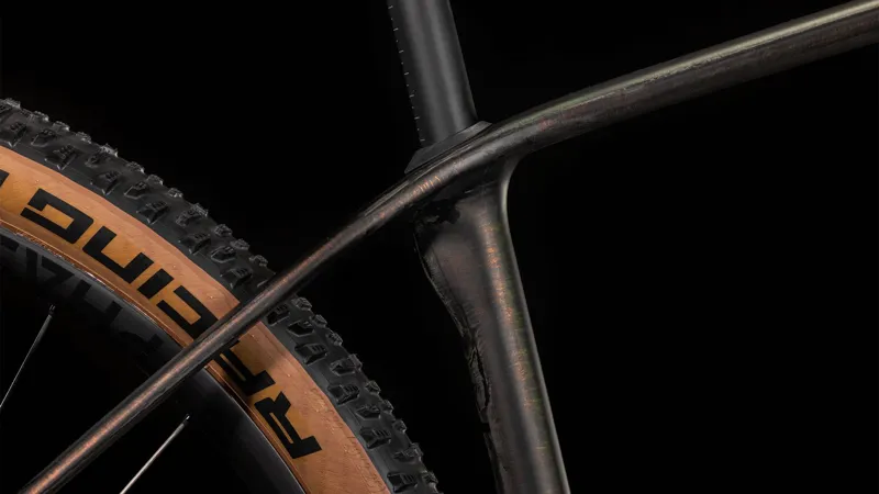 2025 Cube Phenix C:68X SLT - Carbon XC Mountain Bike - Liquid Lava / Black-5