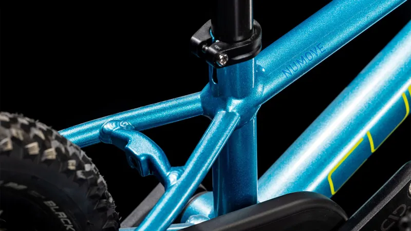 2025 Cube Numove 120 RT - 12inch wheel Kids Bike - Blue / Lime-3