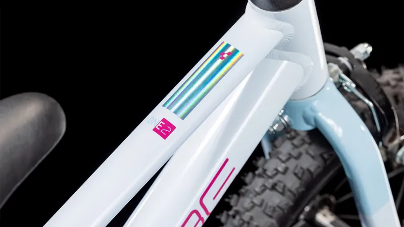 2025 Cube Numove 120 RT - 12inch wheel Kids Bike - Flash White / Pink-2